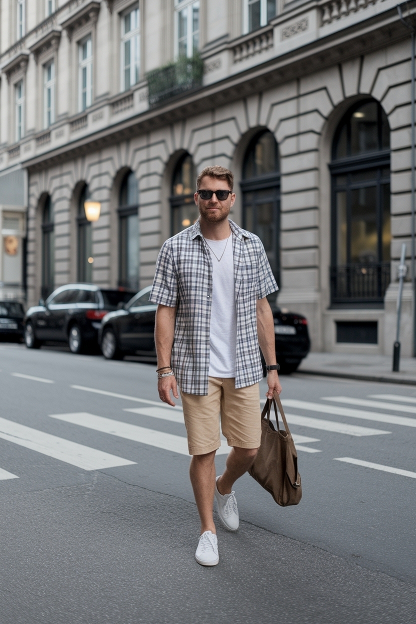 Outfit Ideas Men Streetwear Summer: Cool and Casual outfit idea