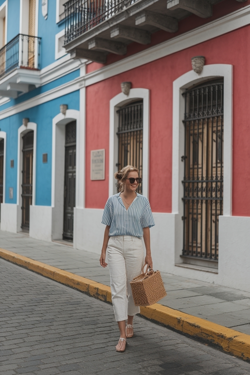 Outfits for Puerto Rico Vacation: Beachy Vibes outfit idea