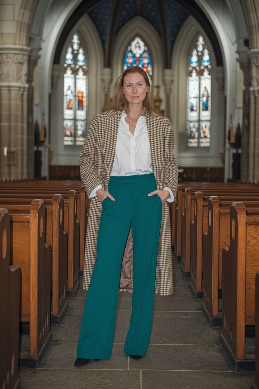 Pant Trousers Women Outfit to Church: Versatile Looks outfit idea