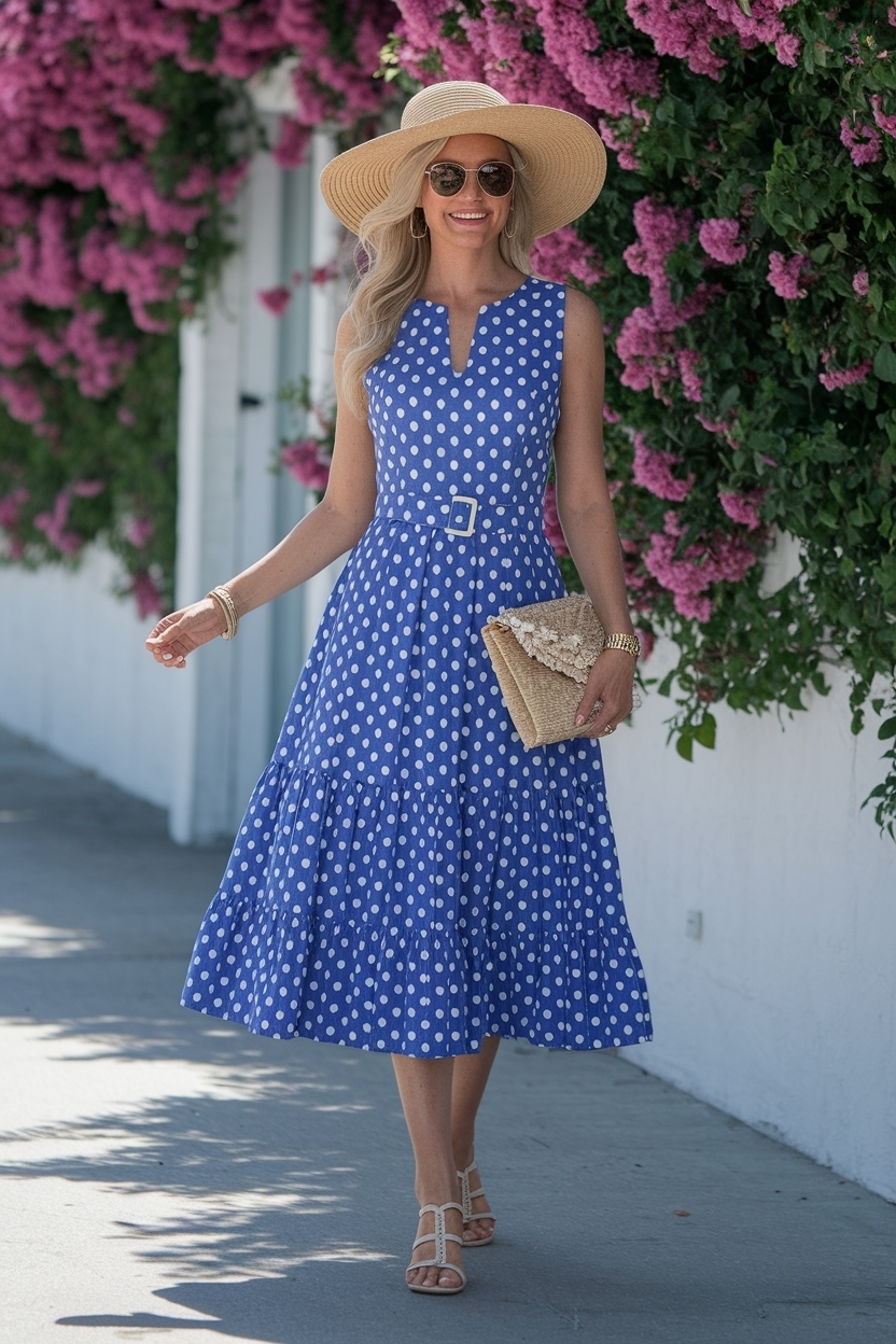Petite summer dresses for women over 40: Perfect Fits outfit idea