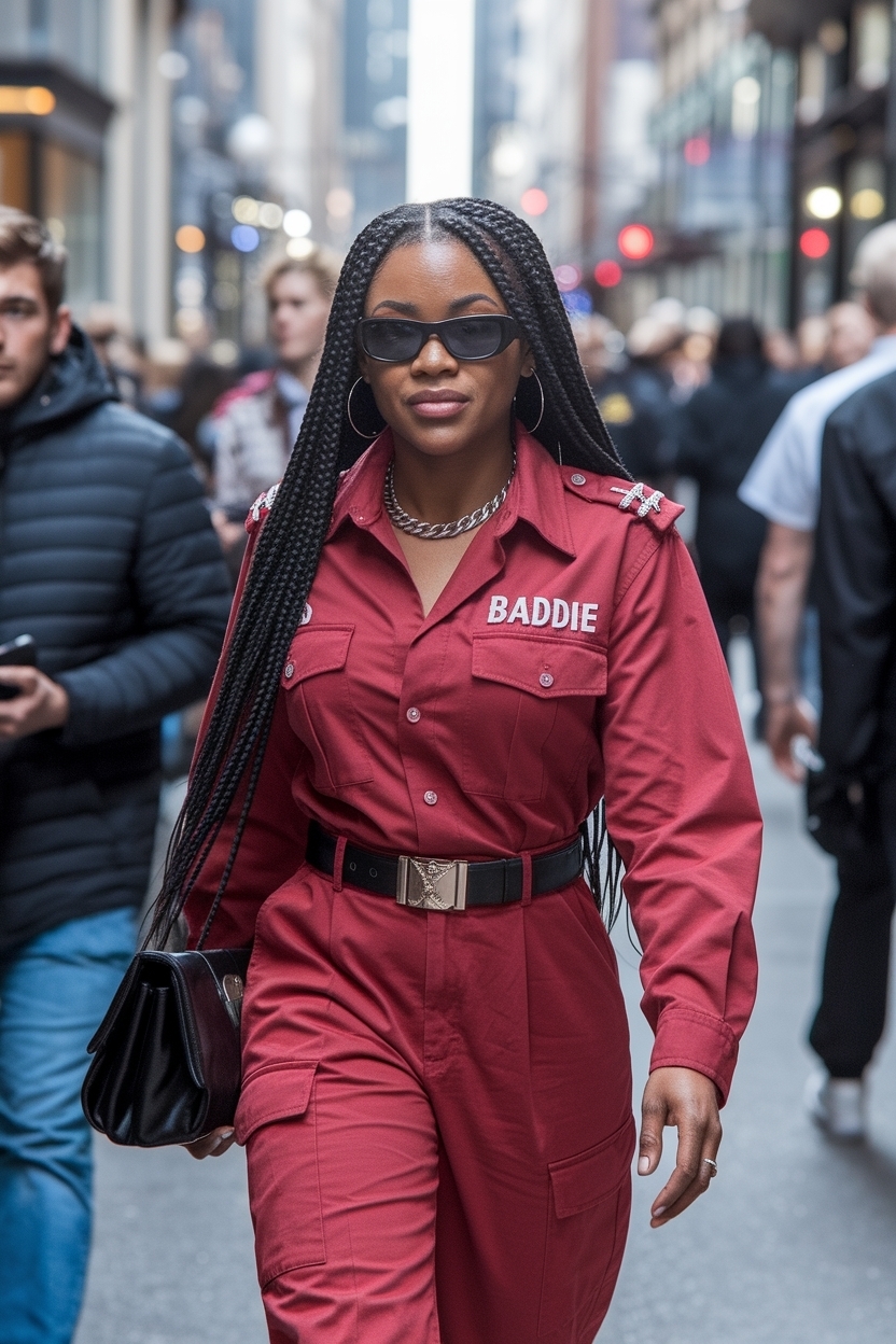 Red Baddie Outfits Black Women: Bold and Daring Styles outfit idea