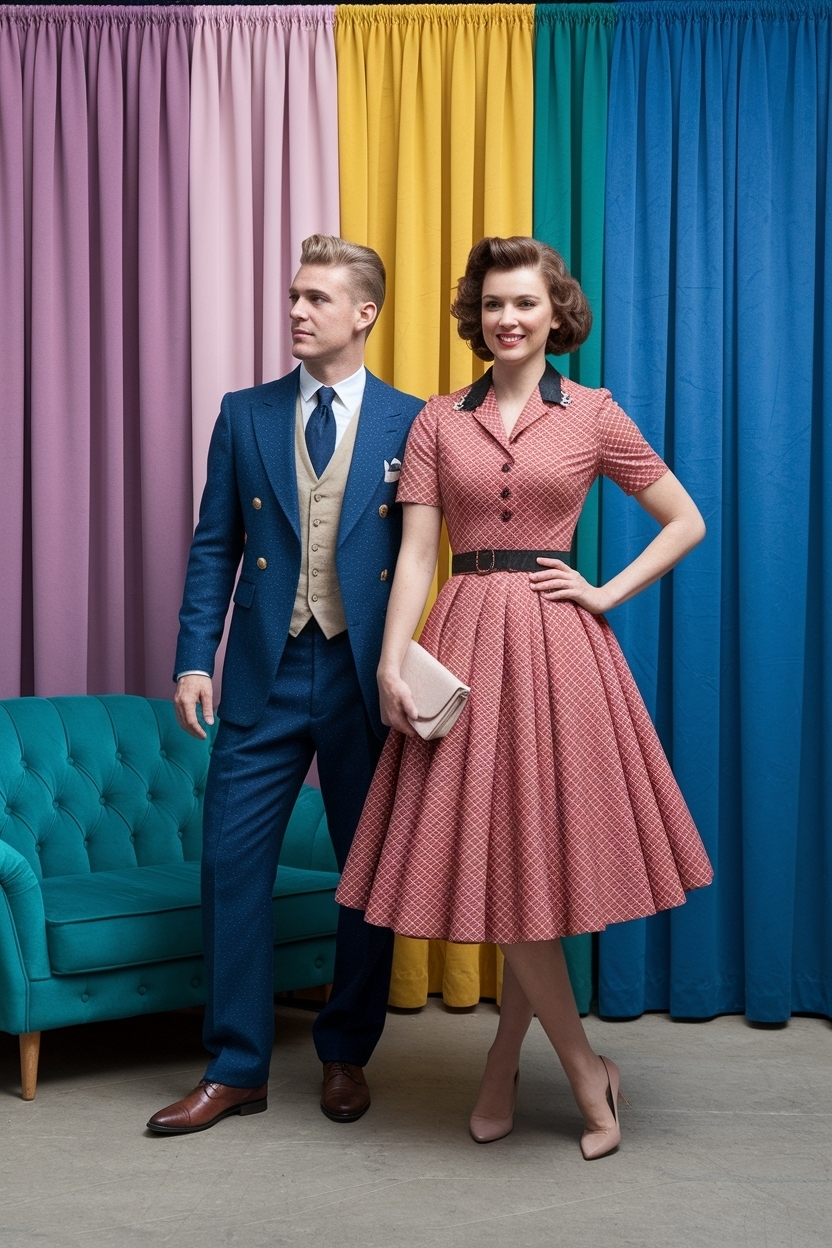 Retro Outfits Dress to Impress: Vintage Vibes for Today outfit idea