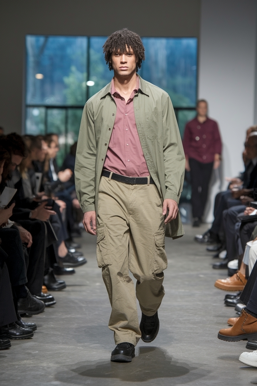 Shirt and Cargo Pants Outfit: Effortless Everyday Style outfit idea