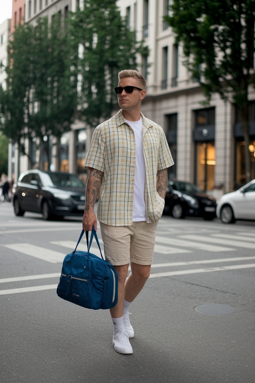 Summer Outfits Men Streetwear Street Fashion Trends outfit idea