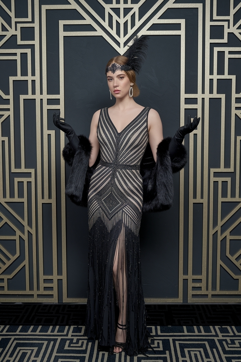 The Great Gatsby Prom Dresses: Timeless Elegance outfit idea