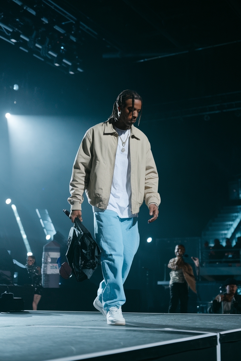 Travis Scott concert outfit ideas for a bold statement outfit idea