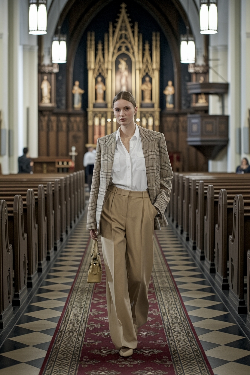 Trouser Outfit Ideas Women Church: Smart and Stylish Looks outfit idea