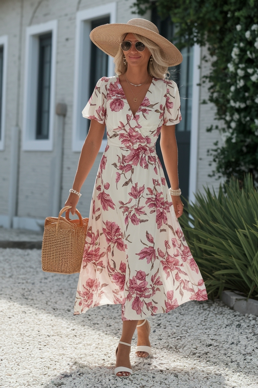 Wedding Guest Dresses for Women Over 50: Chic Selections outfit idea