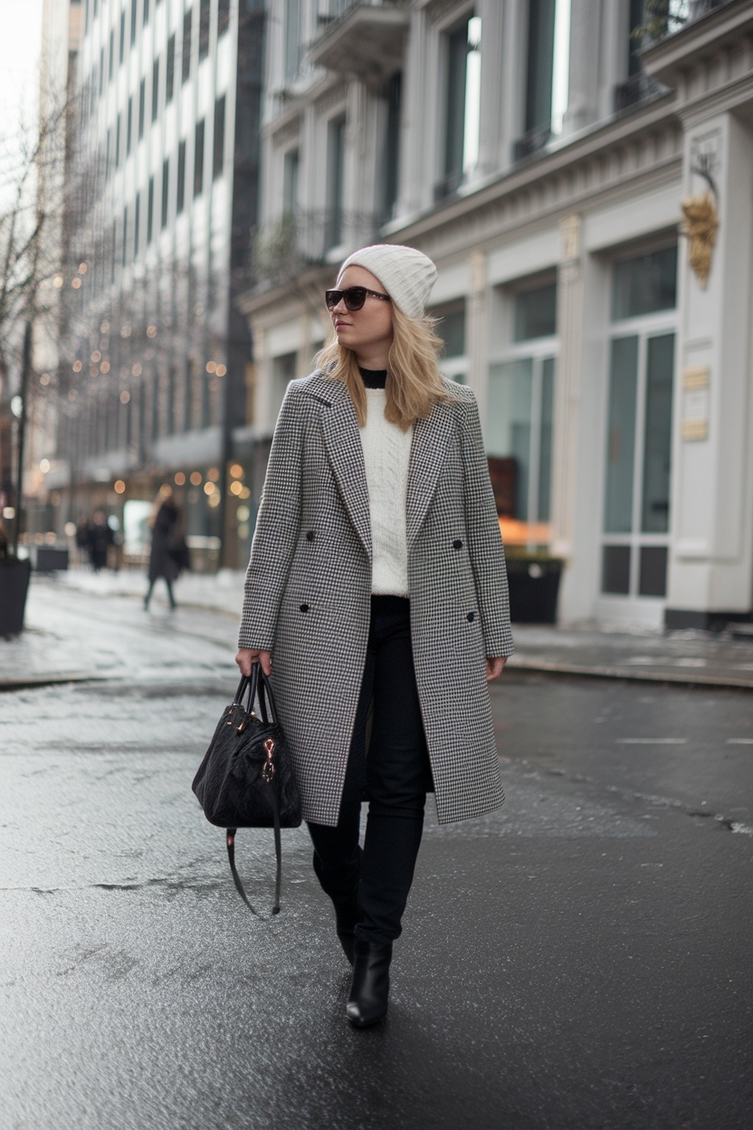 Winter Office Outfits Women Casual: Stay Warm with Style outfit idea