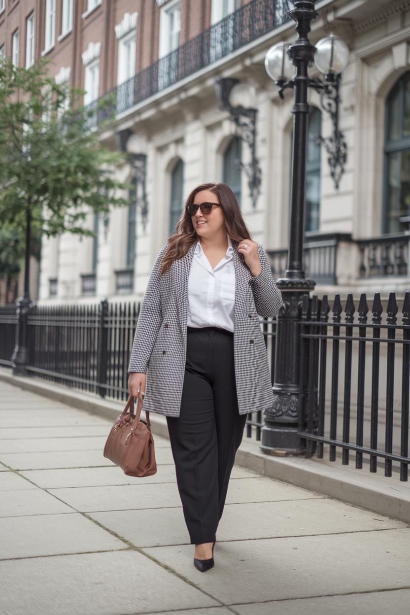 Work Outfits Women Plus Size: Professional and Stylish outfit idea