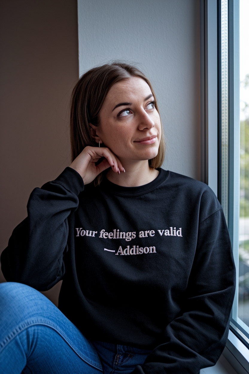 Your Feelings Are Valid Addison: Embracing Emotions in Style outfit idea