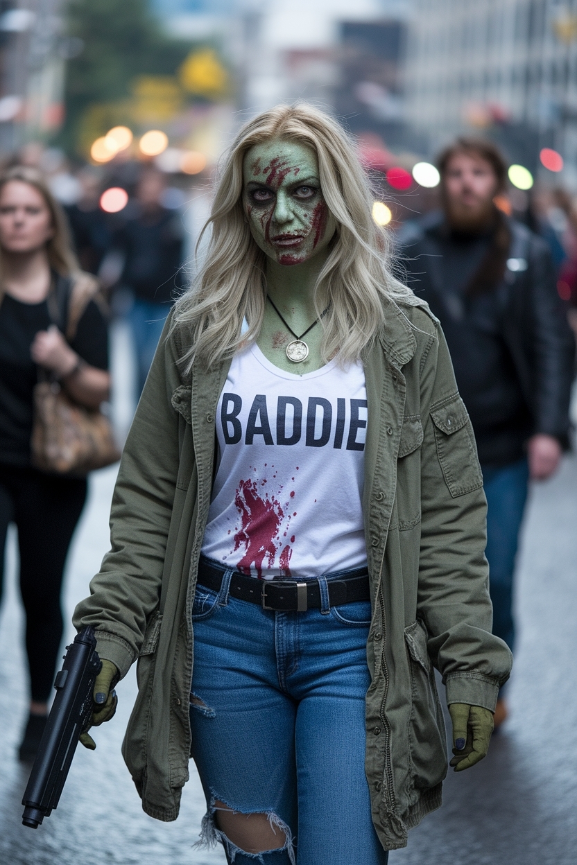 Zombie Apocalypse Outfits Women Baddie: Fierce Survival Styles outfit idea